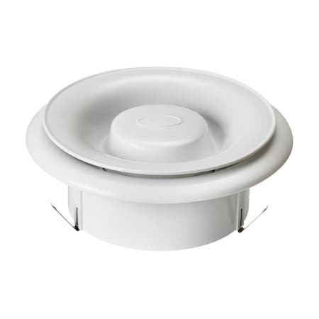 Broan-Nutone 4-in. Adjustable Air Flow Grille for In-Line Ventilation Fans CVG4